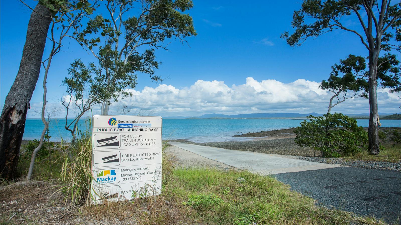 Freshwater Point boat ramp