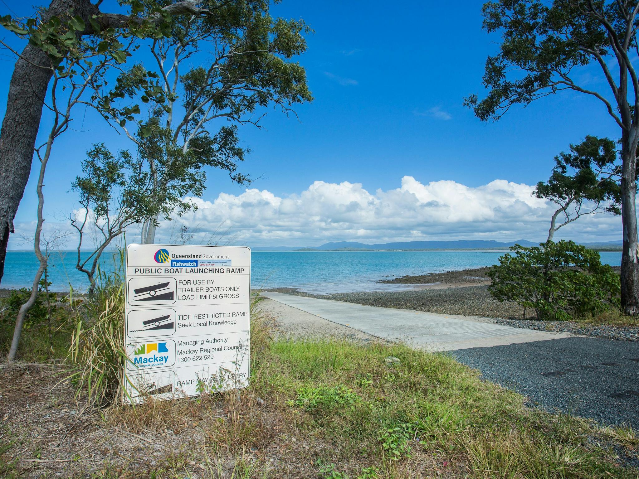 Freshwater Point boat ramp