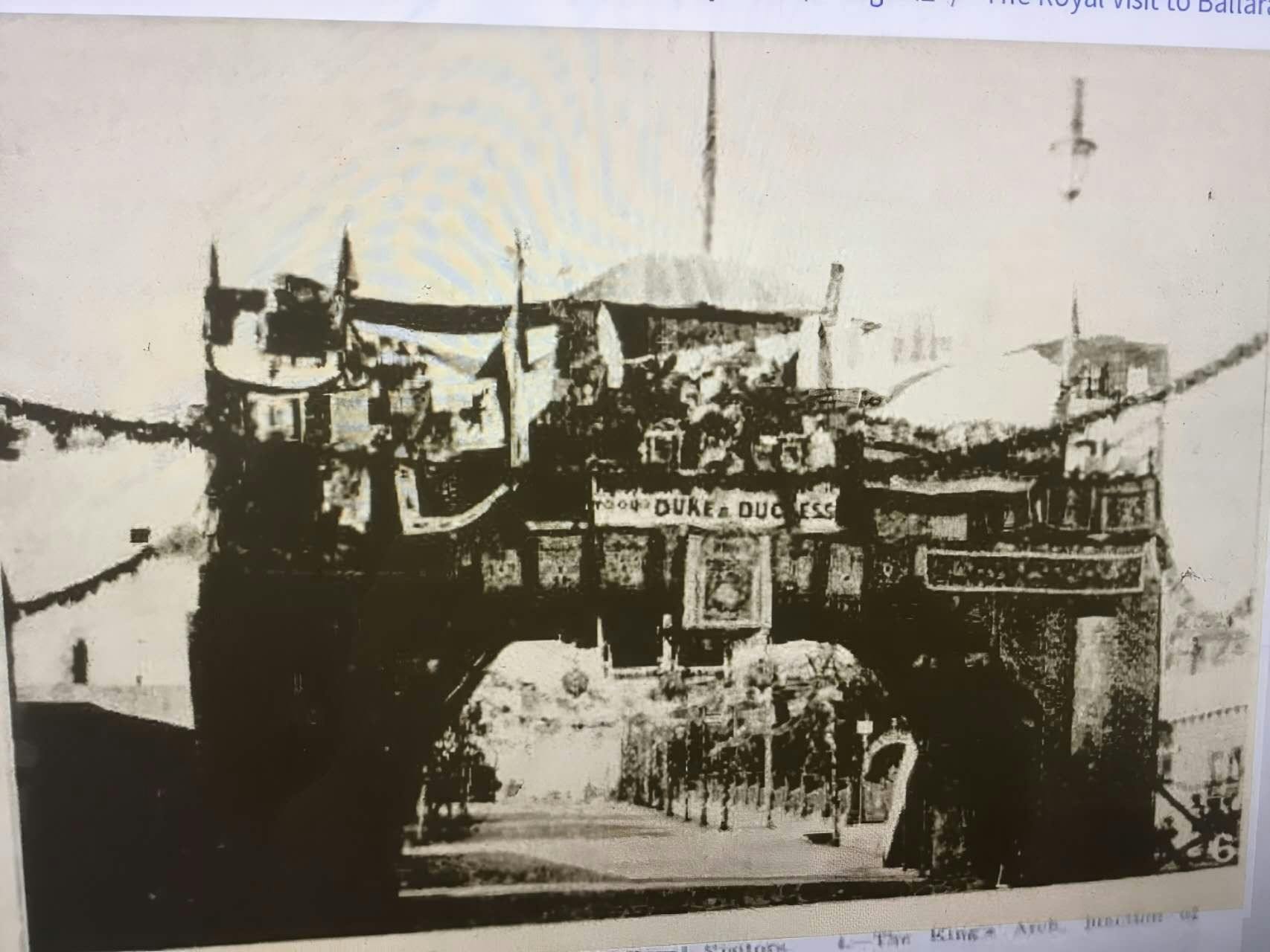 Old photo - Chinese Arch
