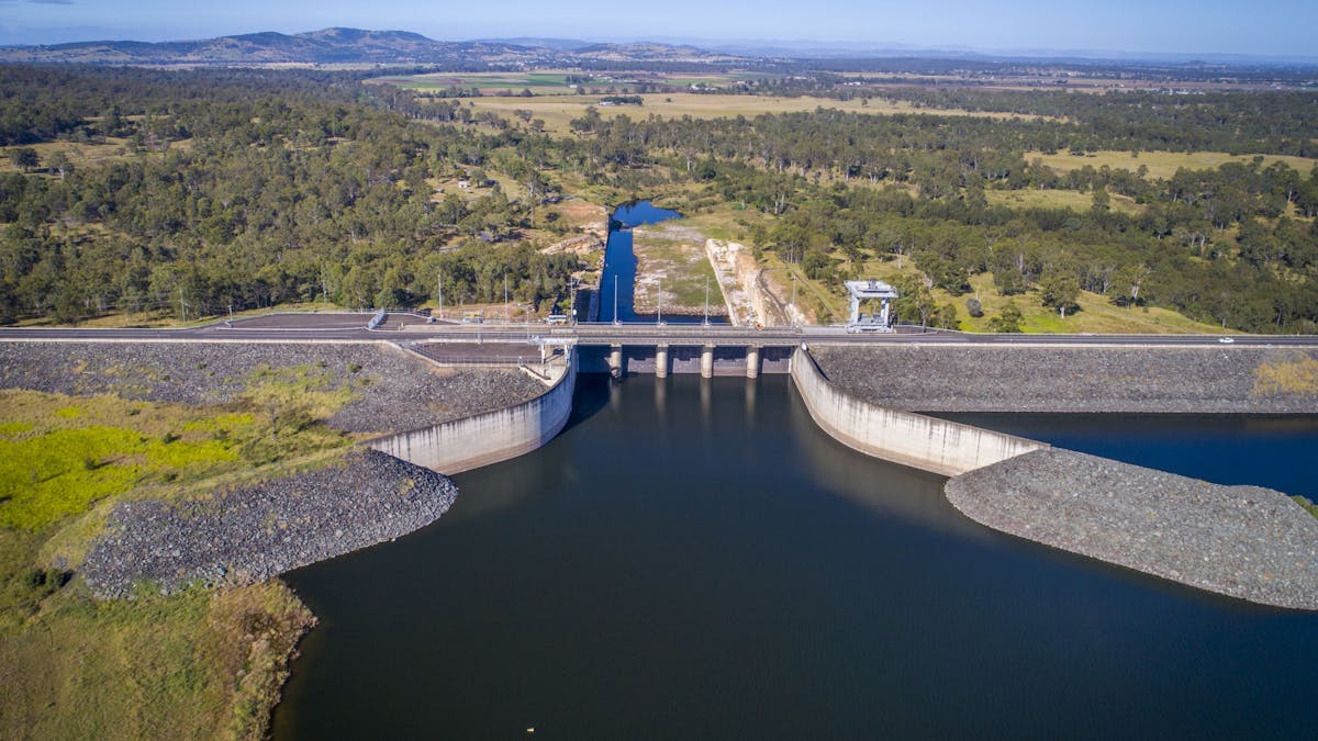 Lake Wivenhoe - Dam Wall