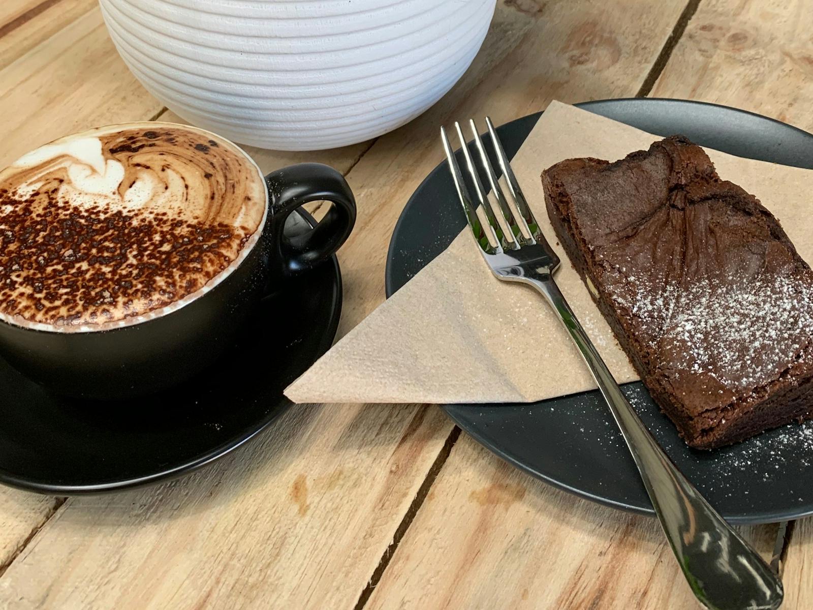 Sweet Treats - Locally made brownies are in the menu