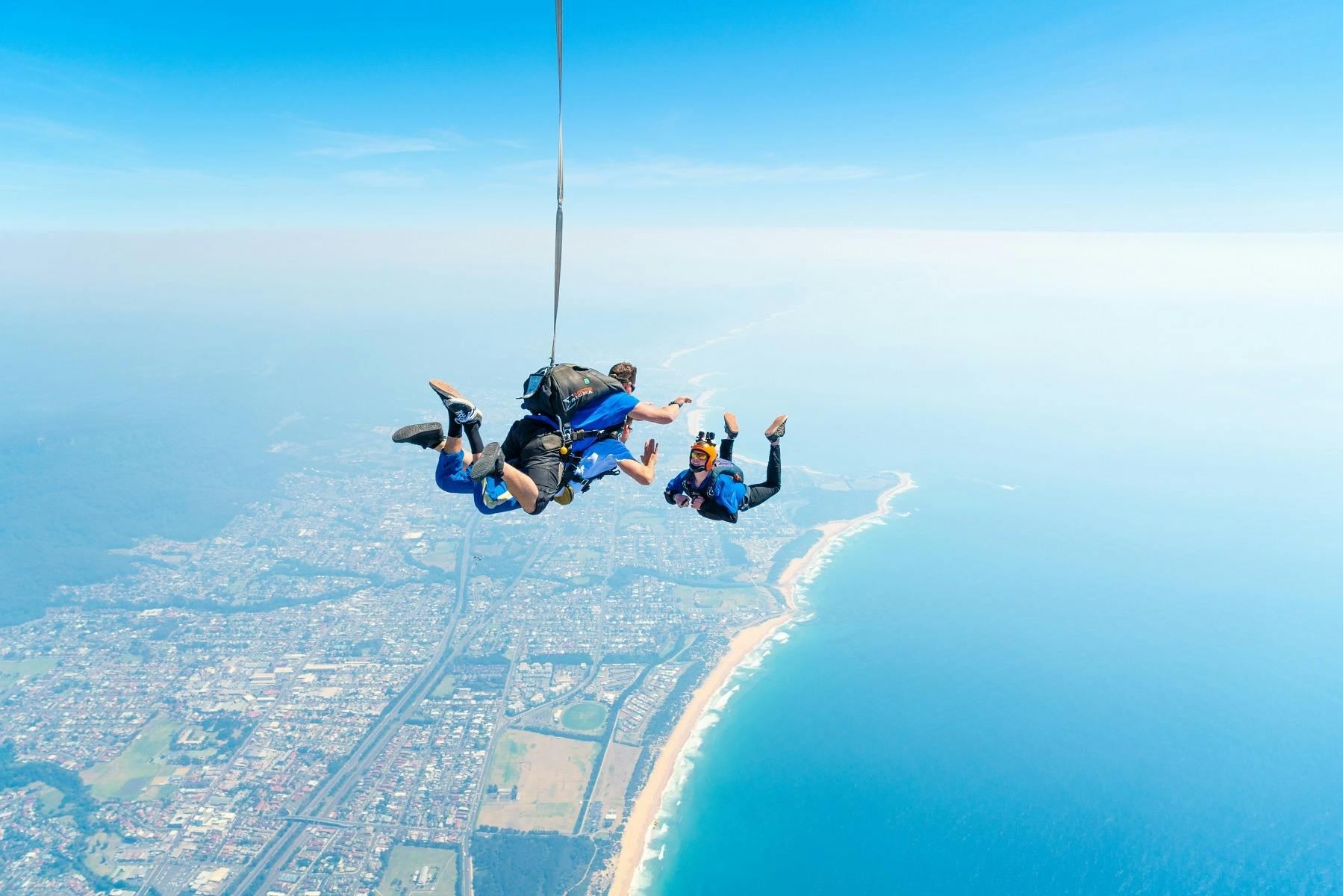 専用カメラでのフリーフォーリン