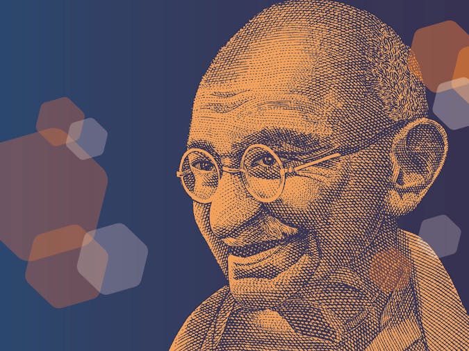 Ahimsa Meditations on Gandhi