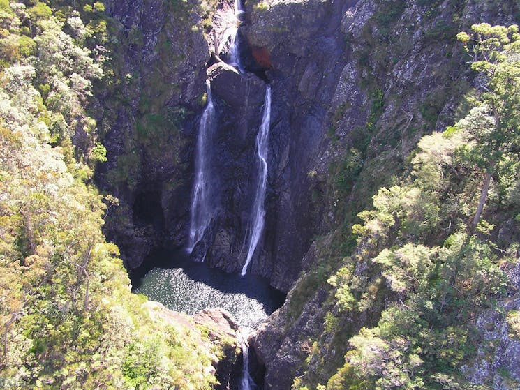 Gleniffer Waterfalls at Gleniffer, Bellingen Valley, NSW