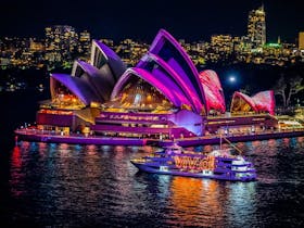 Vivid Sydney Three-Hour Special Dinner Cruise - Captain Cook Cruises Cover Image
