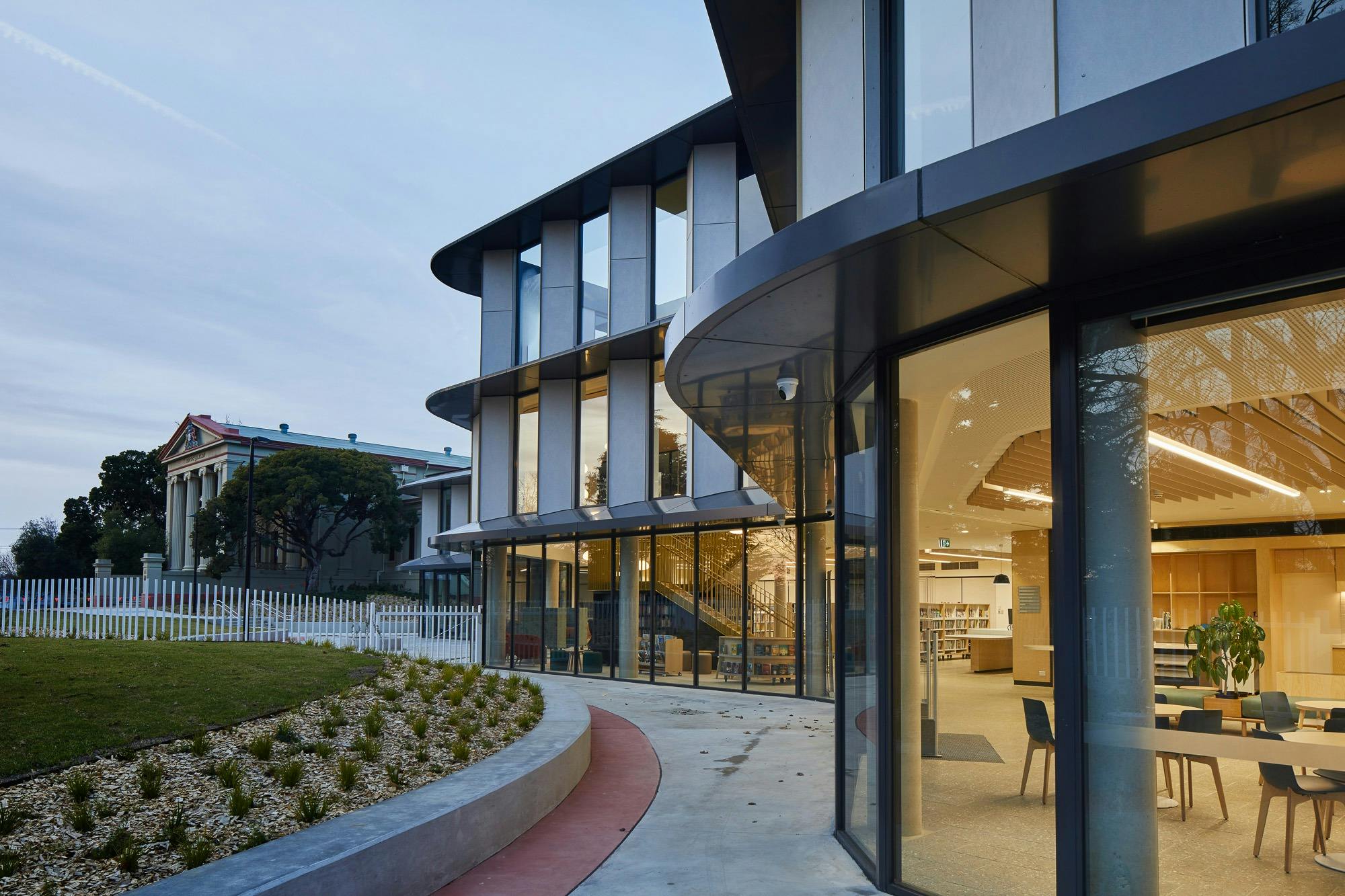 Exterior Young Library