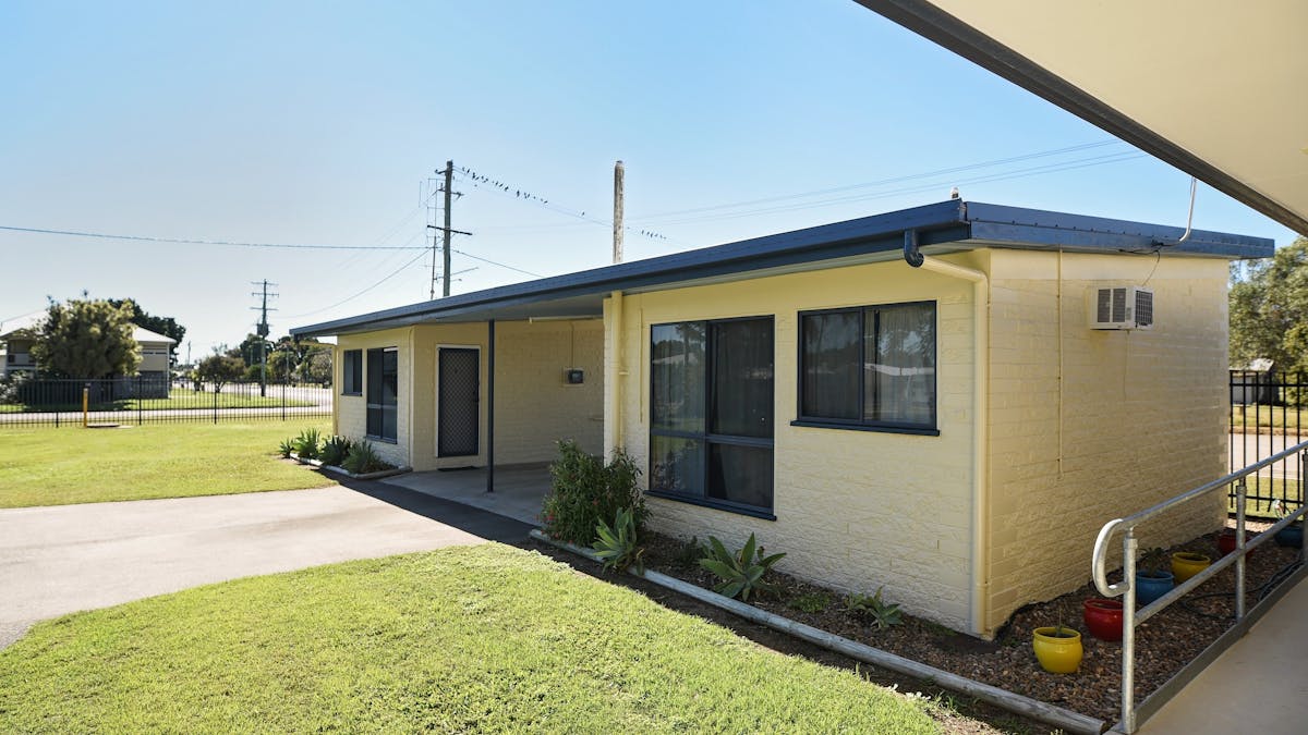Exterior of cabins