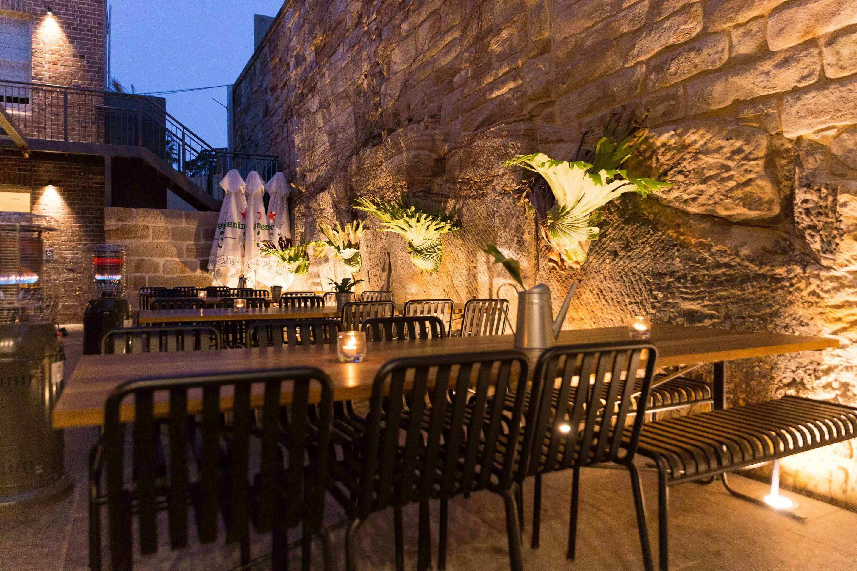 The Terminus Hotel, Pyrmont, Sydney - Outdoor dining