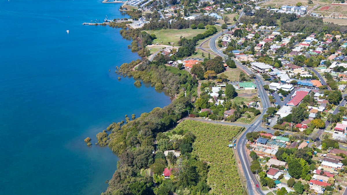 Aierial of Redland Bay