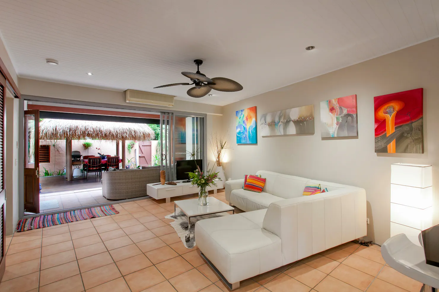 Ground floor garden gazebo