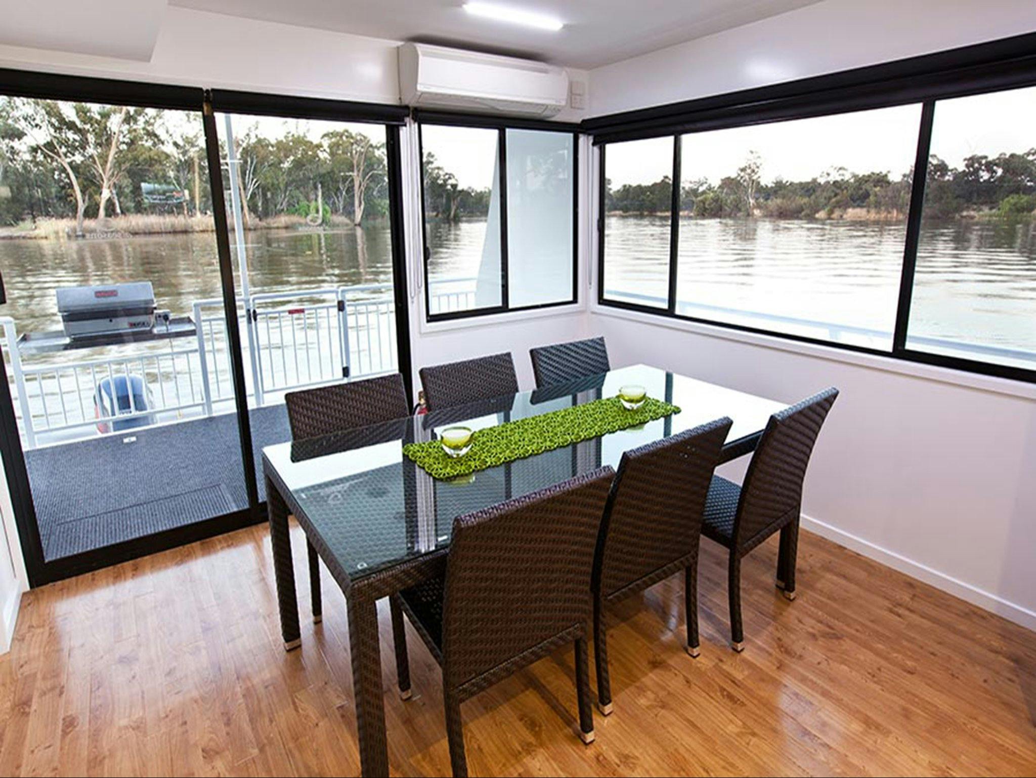 Emerald Luxury's dining area