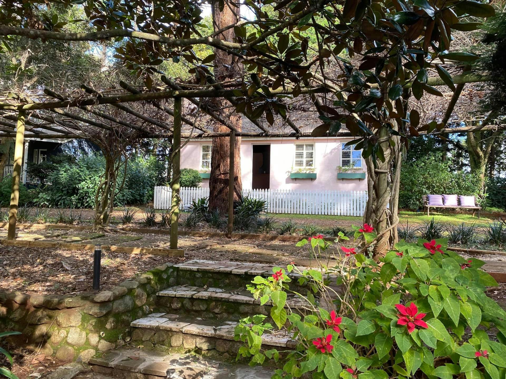 Garden view of The English Cottage