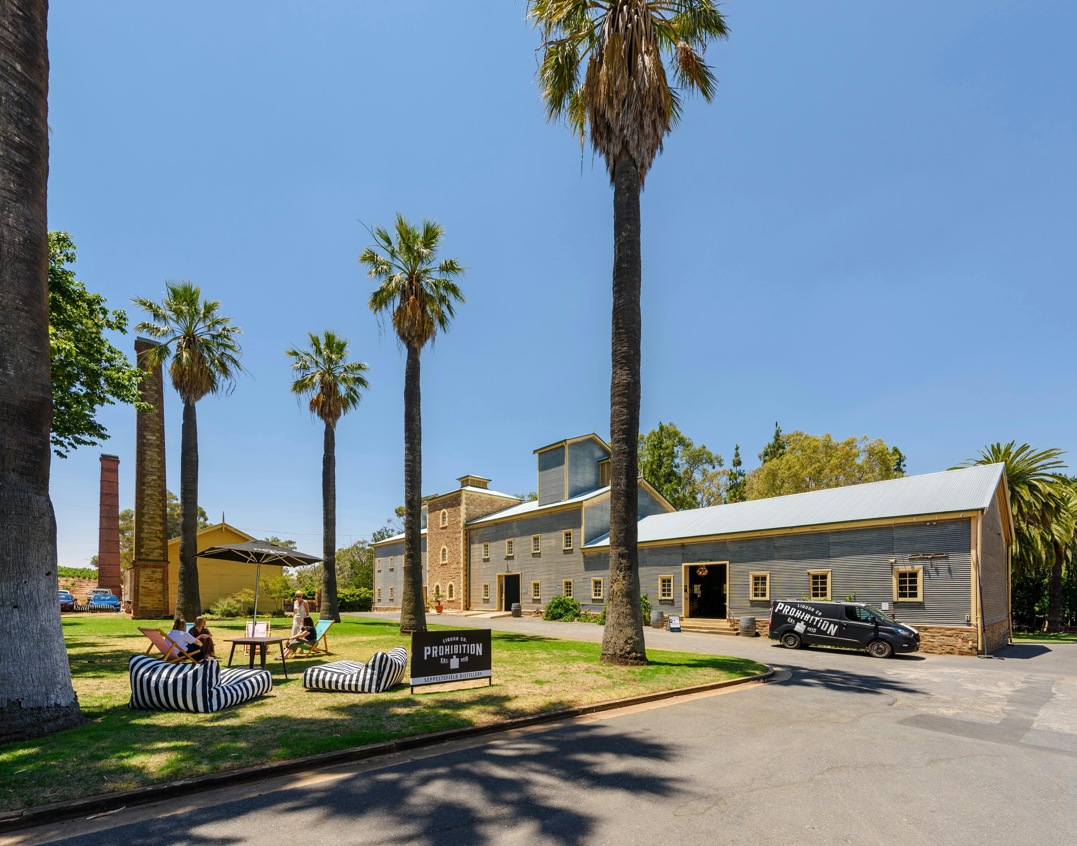 Exterior of Distillery