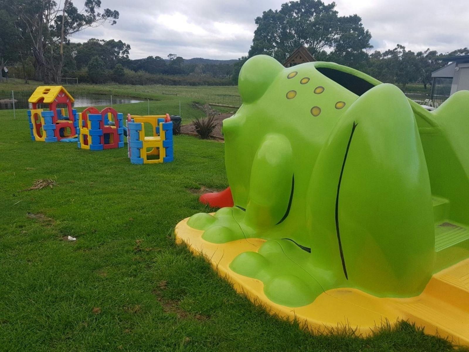 RV Campground with the playground