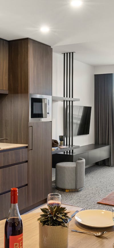 Guestroom kitchen