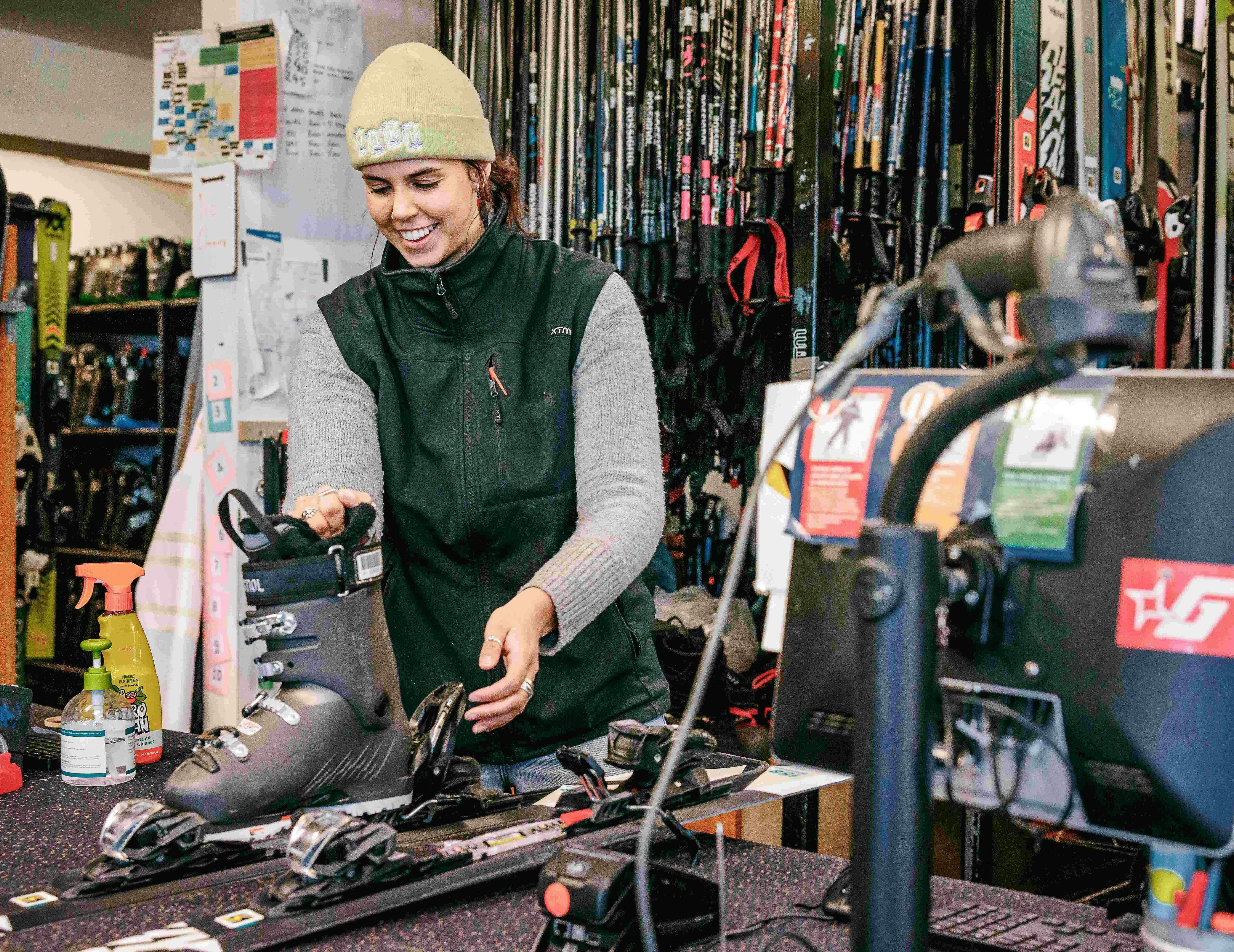 All Hoys staff are certified to adjust your ski & board bindings