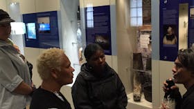 Māori exhibit at The Rocks Discovery Museum