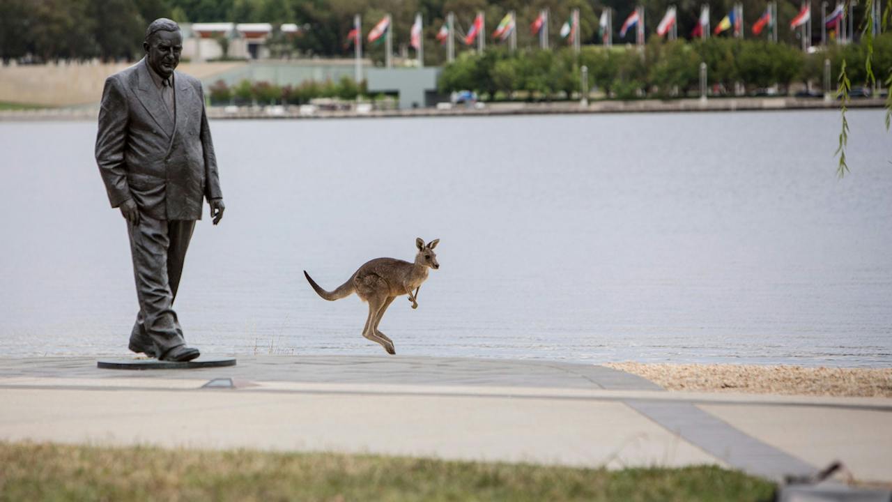 Run, walk, cycle or hop the R G Menzies walk