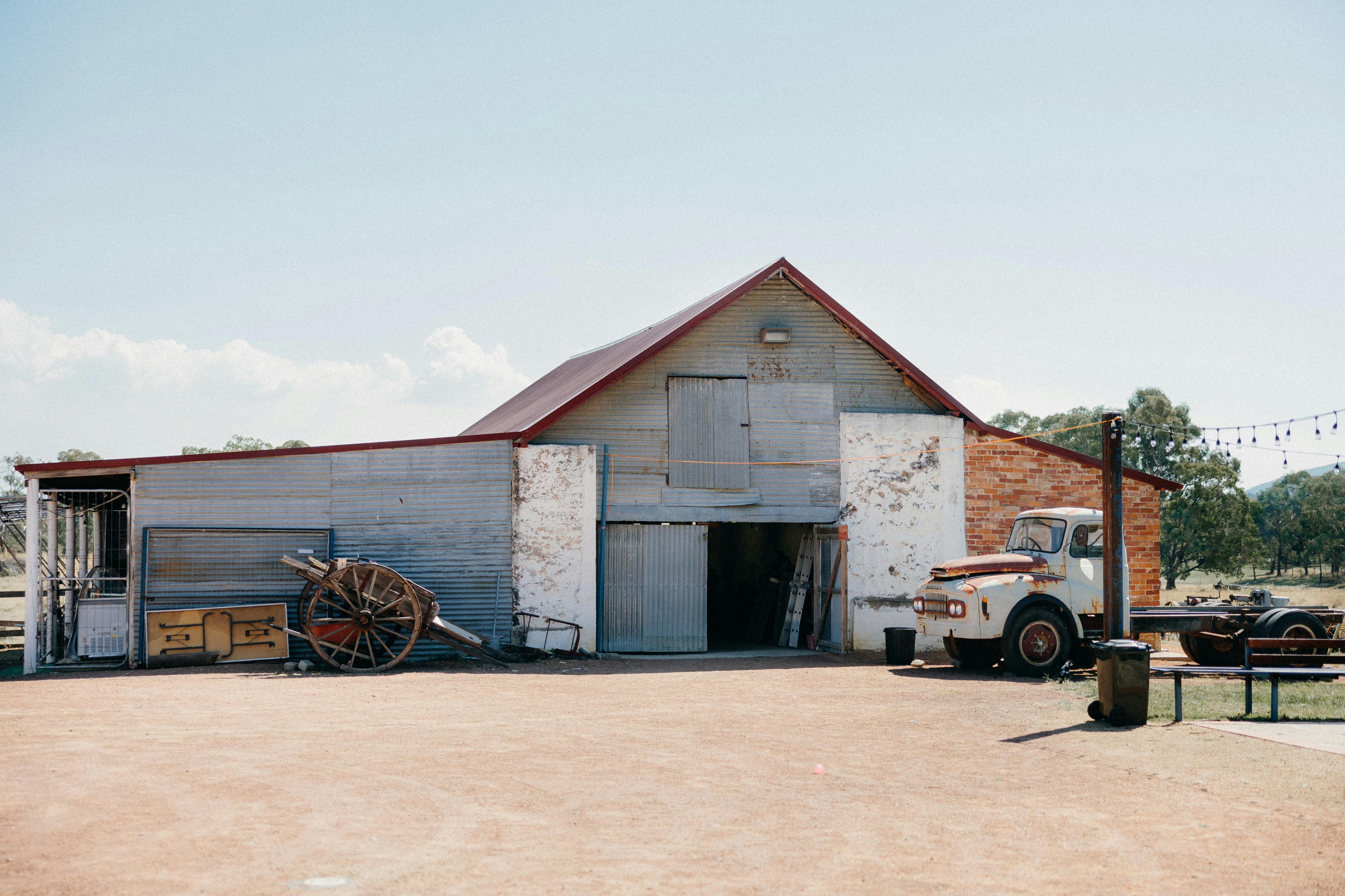 Convict Barn Built in  1930s