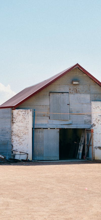 Convict Barn Built in  1930s