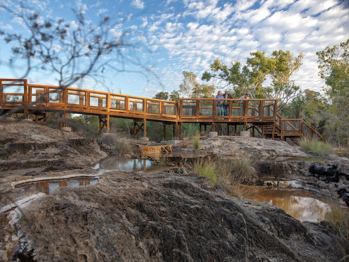 Talaroo Hot Springs boardwalk