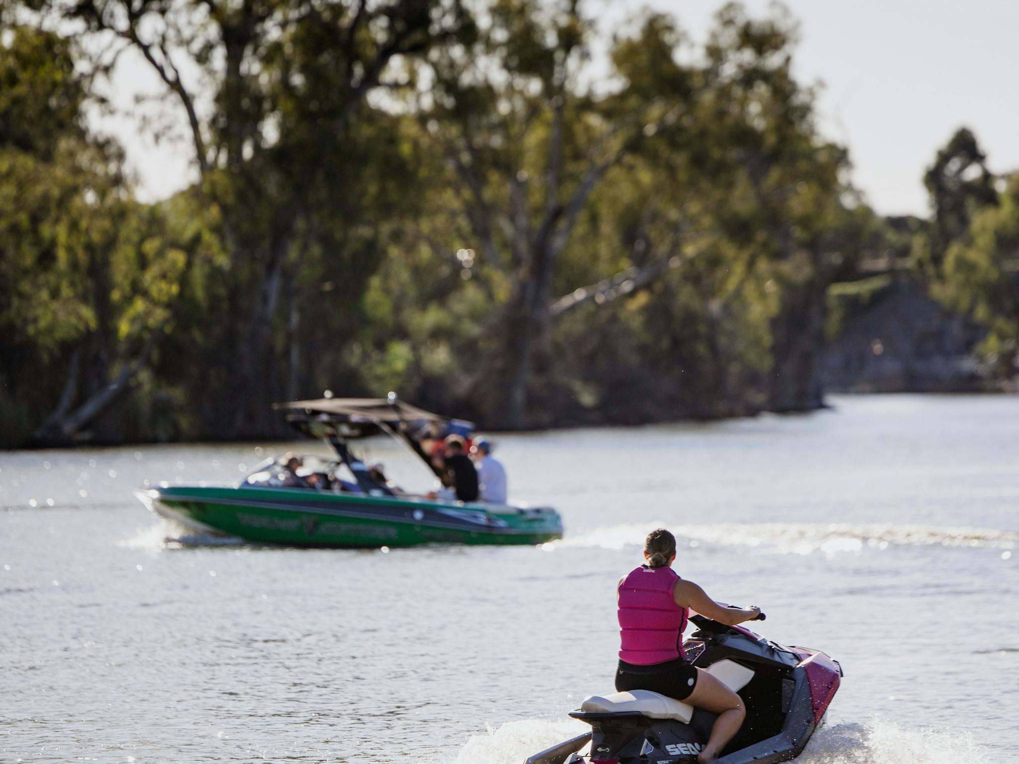 Boat And Jetski