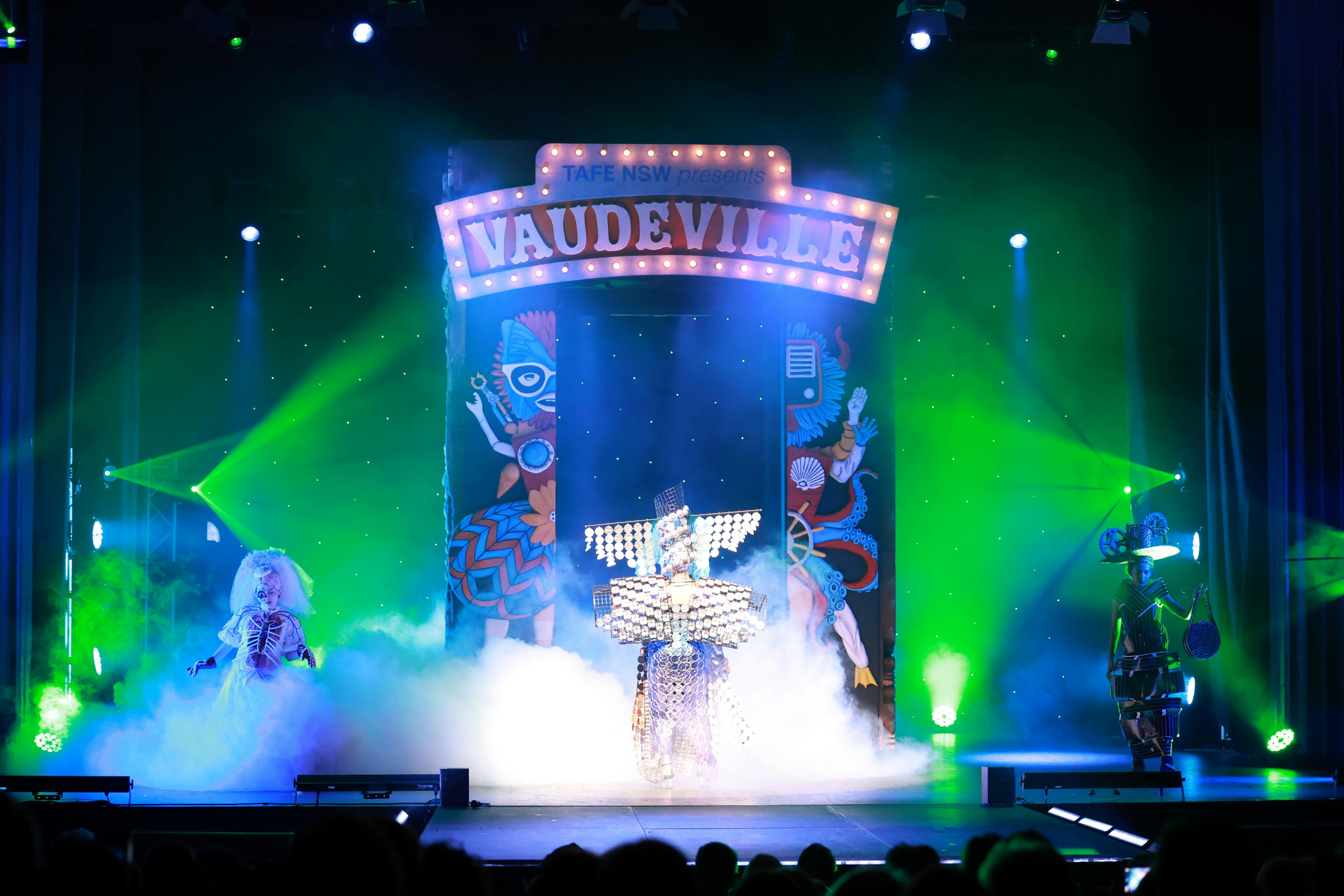 Stage setting for the 2024 Vaudeville SWA Gala