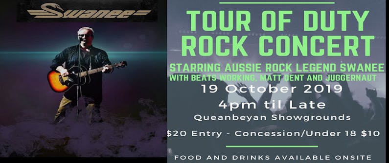 Image of the event 'Tour of Duty Rock Concert'