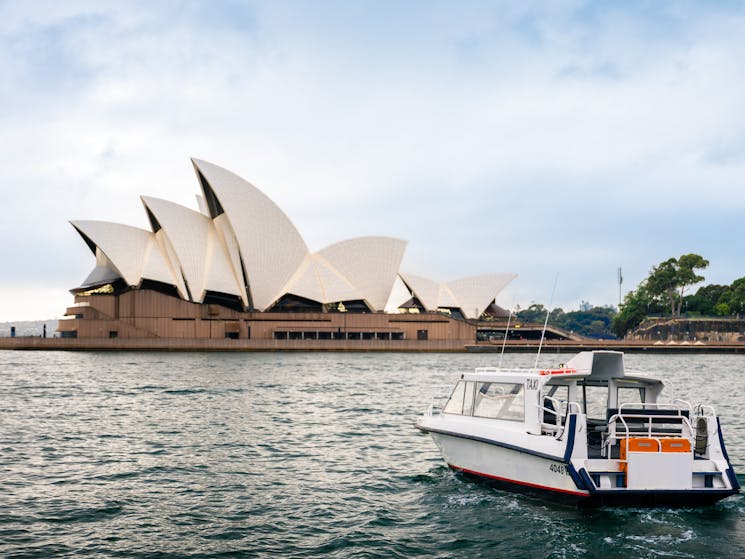 Water taxi is the best way to experience Sydney Harbour and the iconic Sydney Opera House.