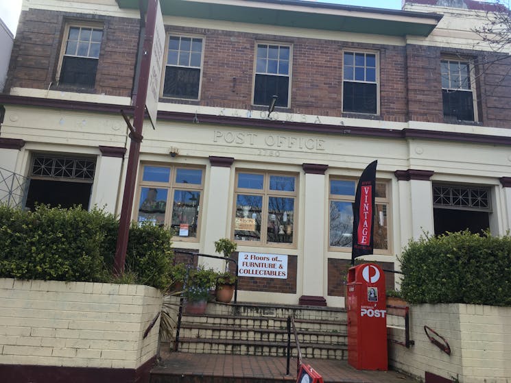 The historic post office building in Katoomba