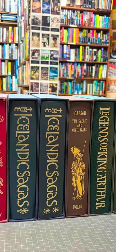 Books inside Book Lore bookshop Canberra