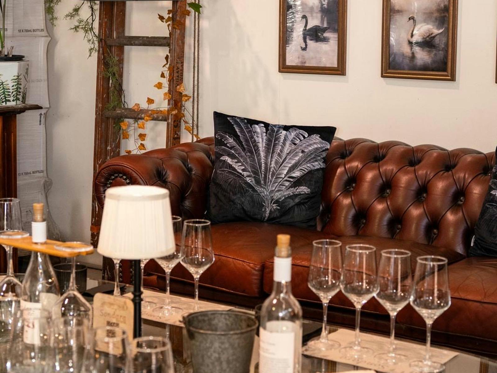 Cellar door couch spaces