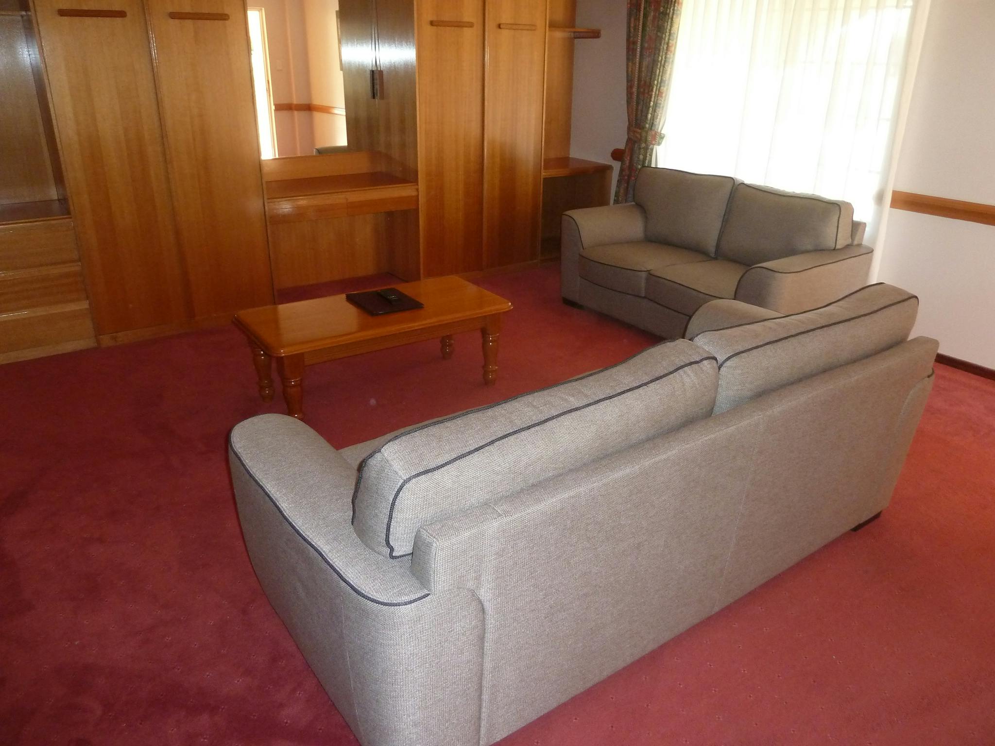 Lounge suite in the living area Lounge suite in the living area