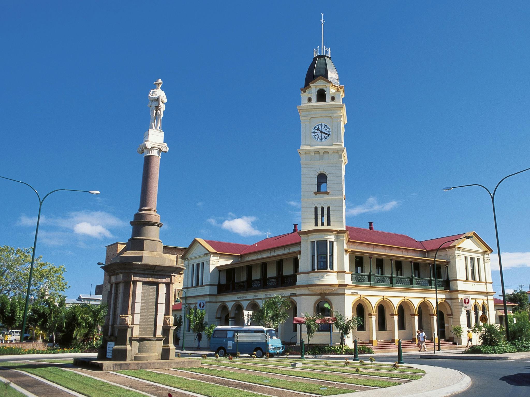 Post Office and Soldier Monument Post Office and Soldier Monument