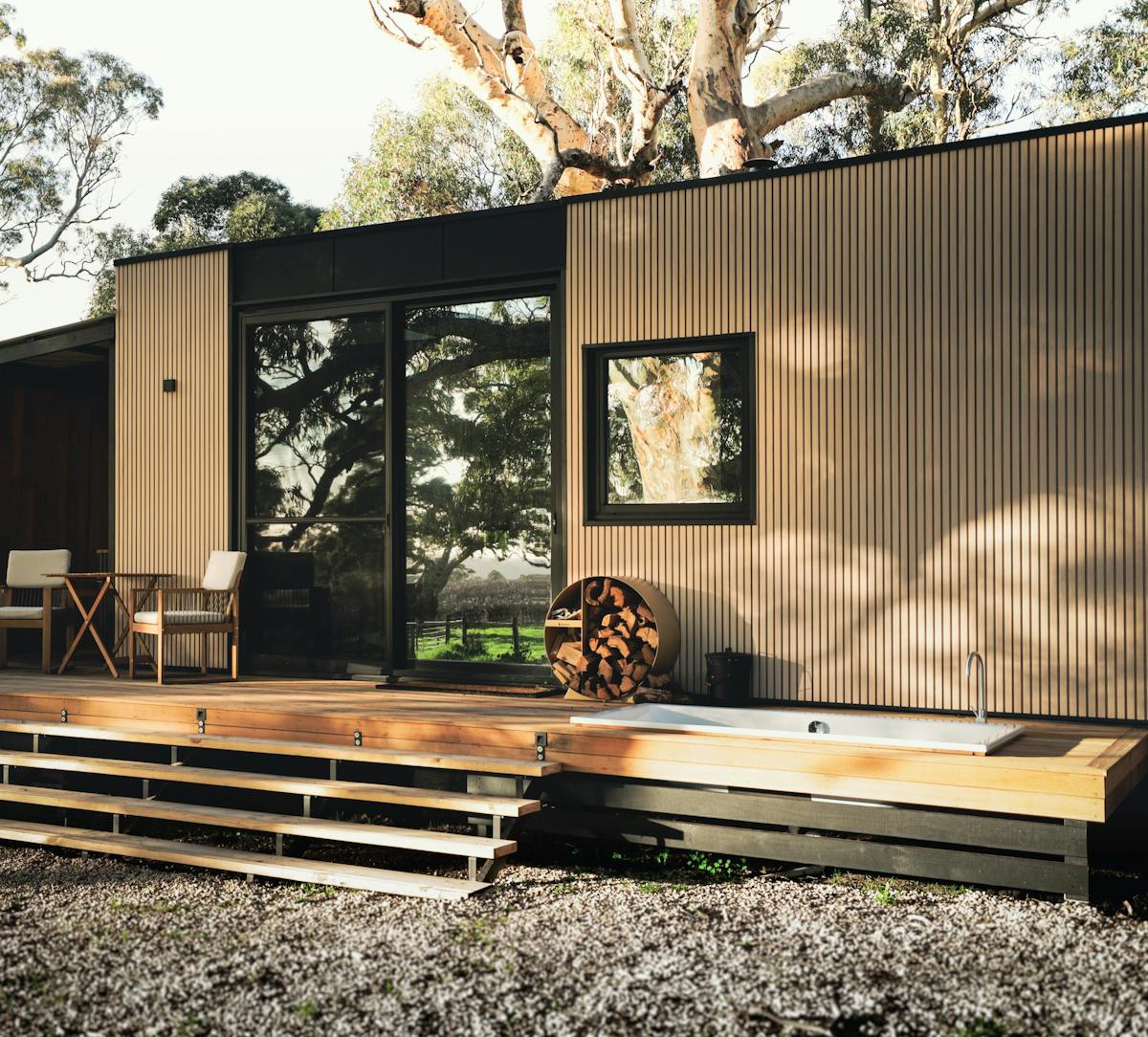 Deck of CABN X Giles in McLaren Vale