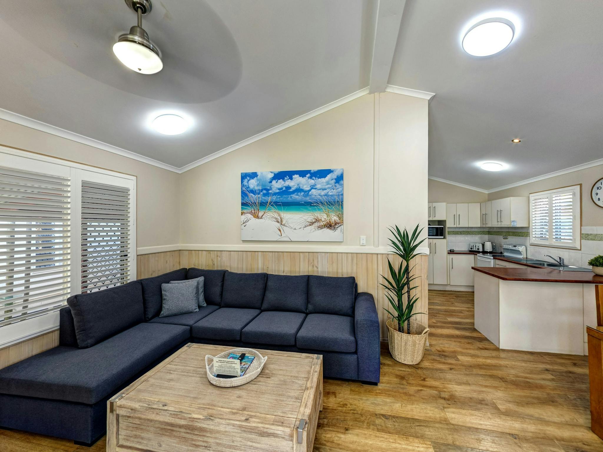 Spa Cottage living area Spa Cottage living area