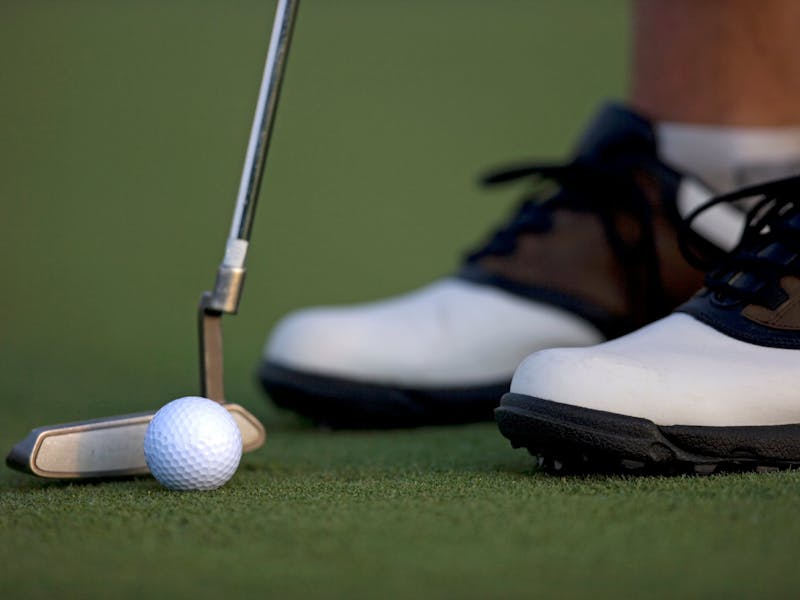 On the putting green