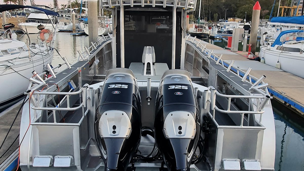 650 HP Latest outboard technology