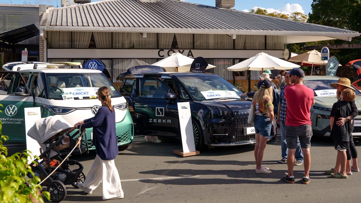 see dozens of cars in one place