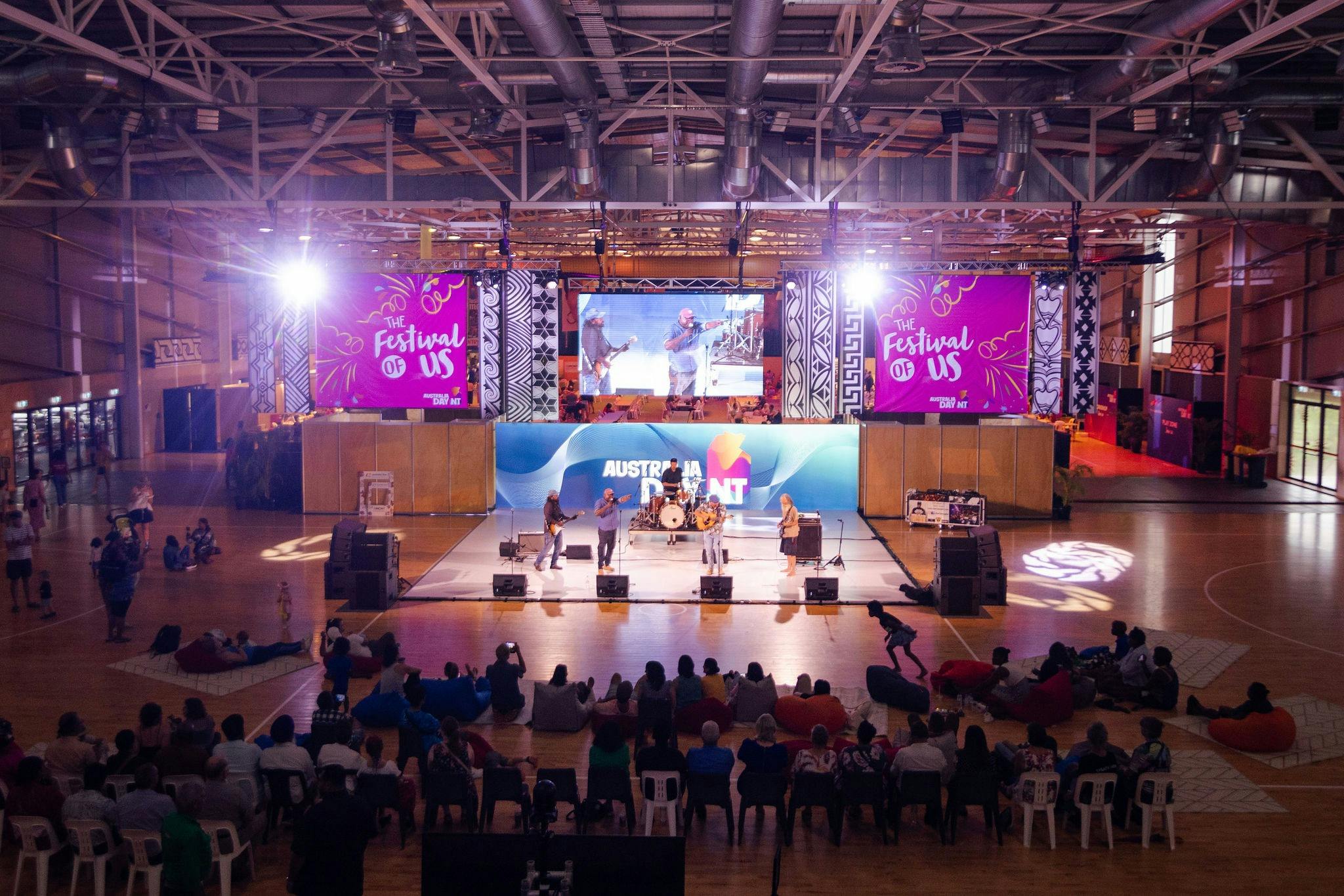 Performance on the main stage