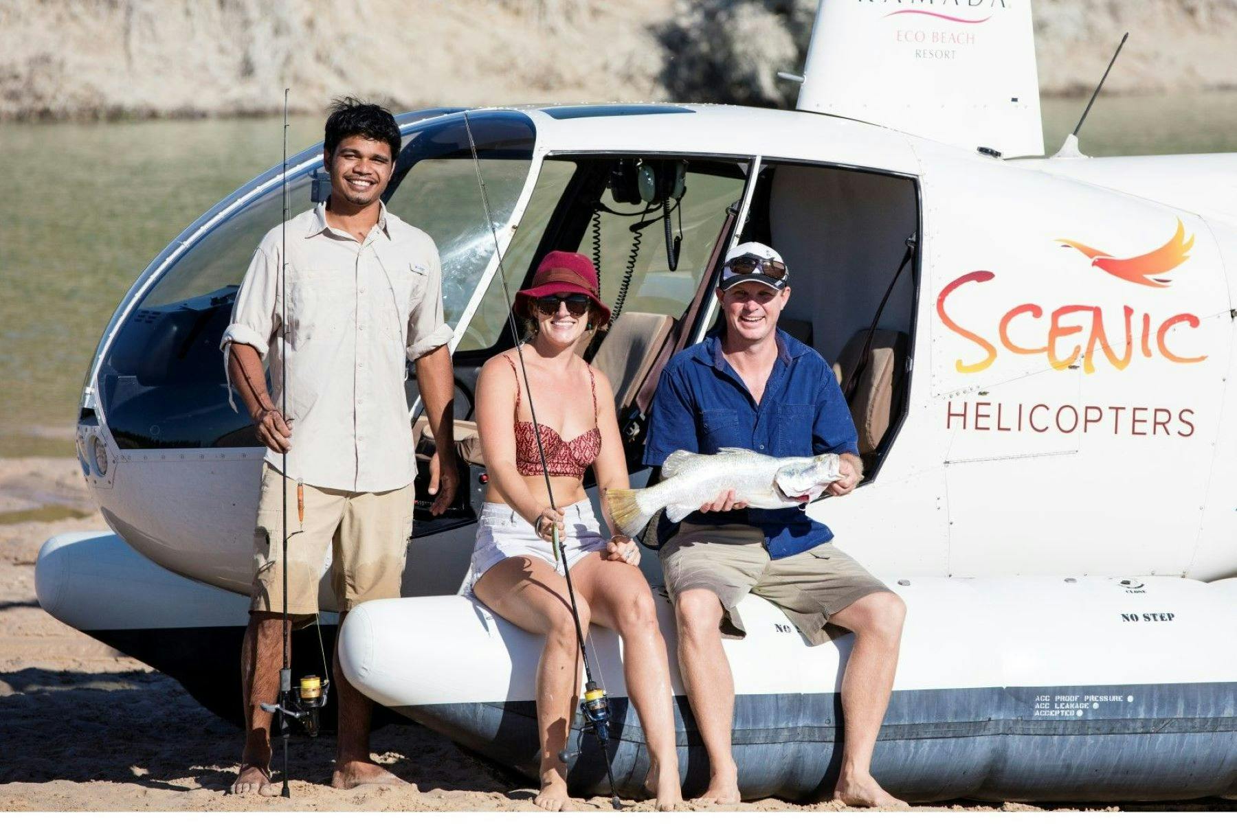 Heli Fishing, Broome