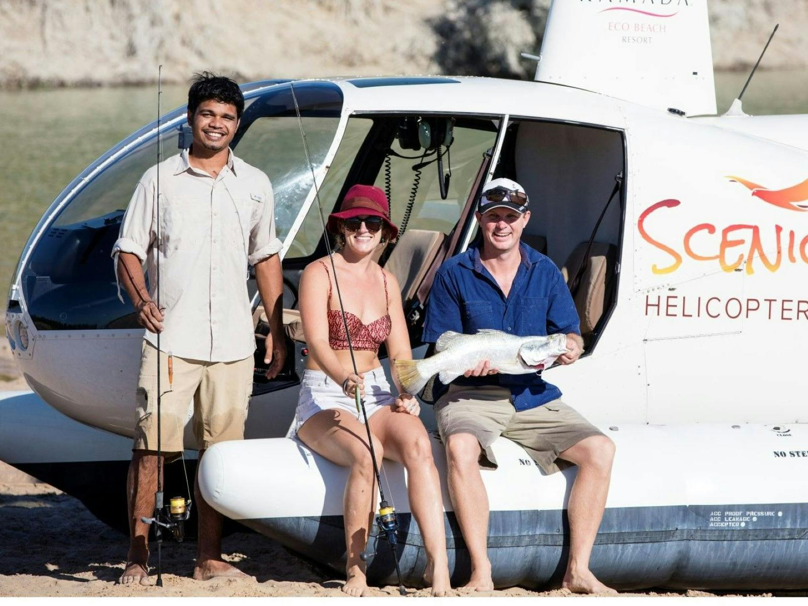 Heli Fishing, Broome