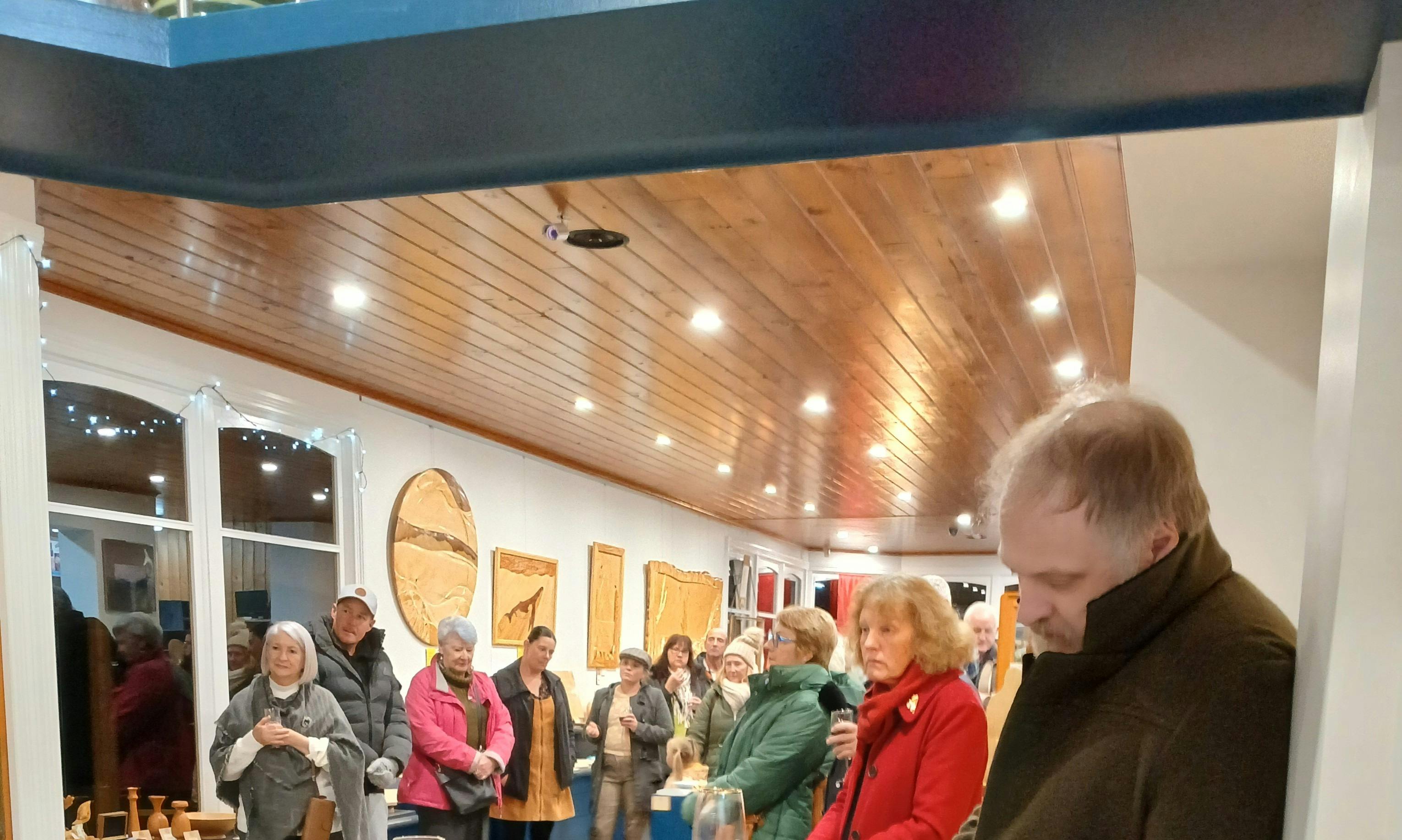 Opening of Strahan Solstice Exhibition 'Light House'