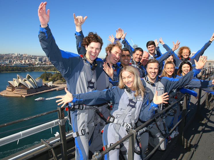 Celebrate reaching the Summit of the Sydney Harbour Bridge
