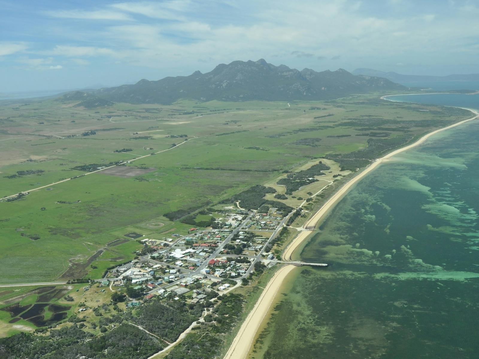 Begin your drive in Whitemark Flinders Island Tasmania