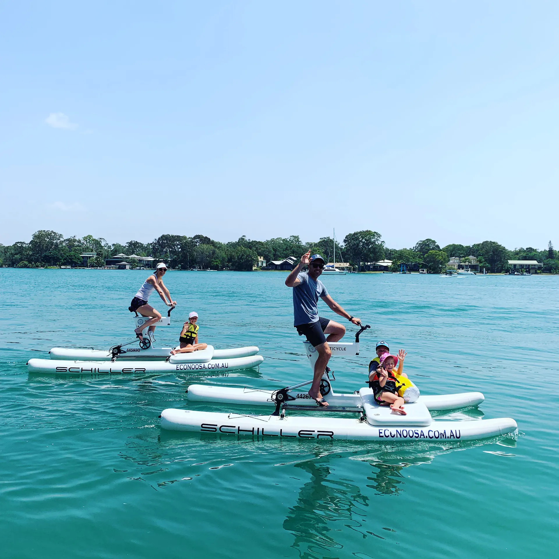 Waterbike Nauticycle Hire Noosa