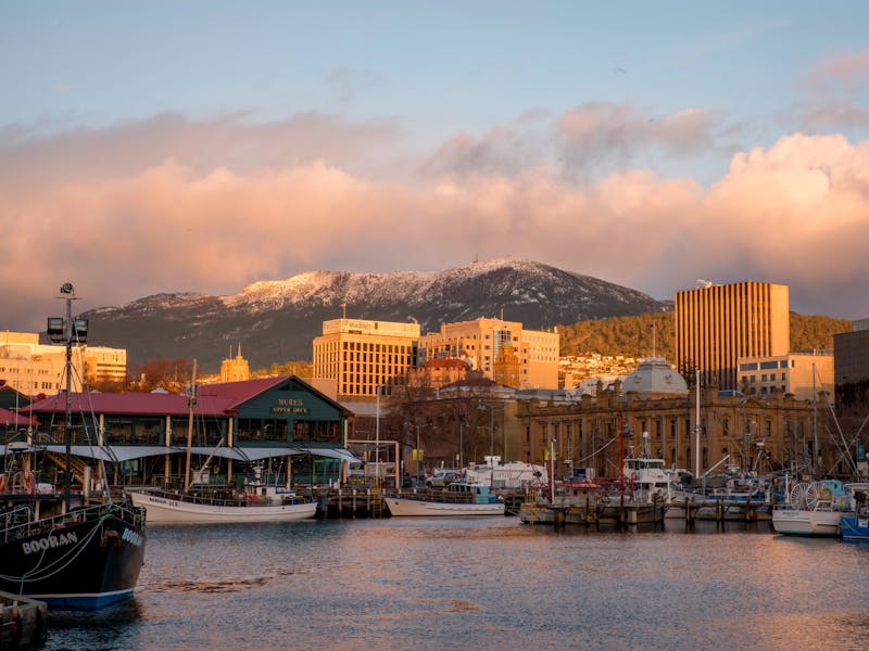 Hobart's iconic Mt Wellington