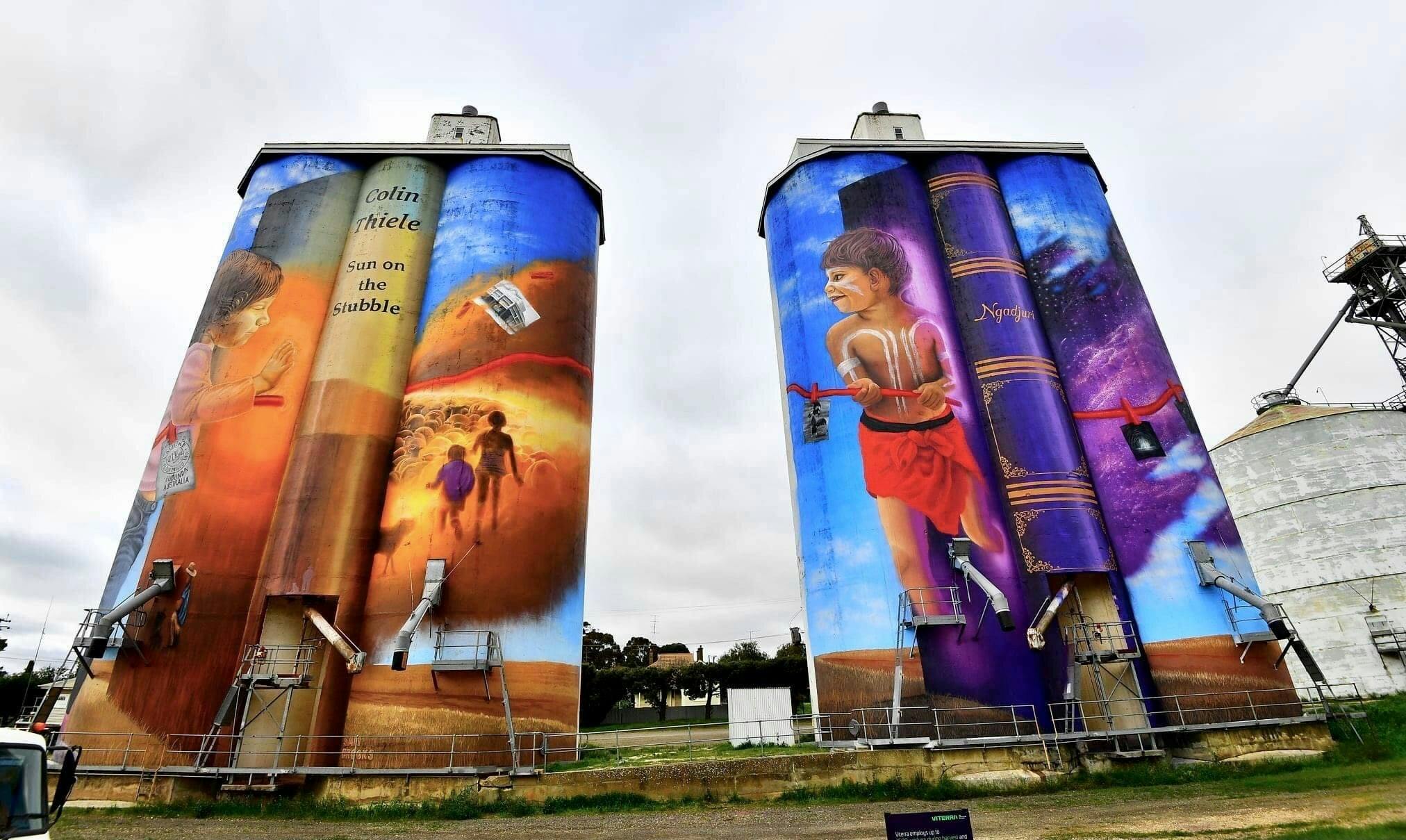 Eudunda Silo Art