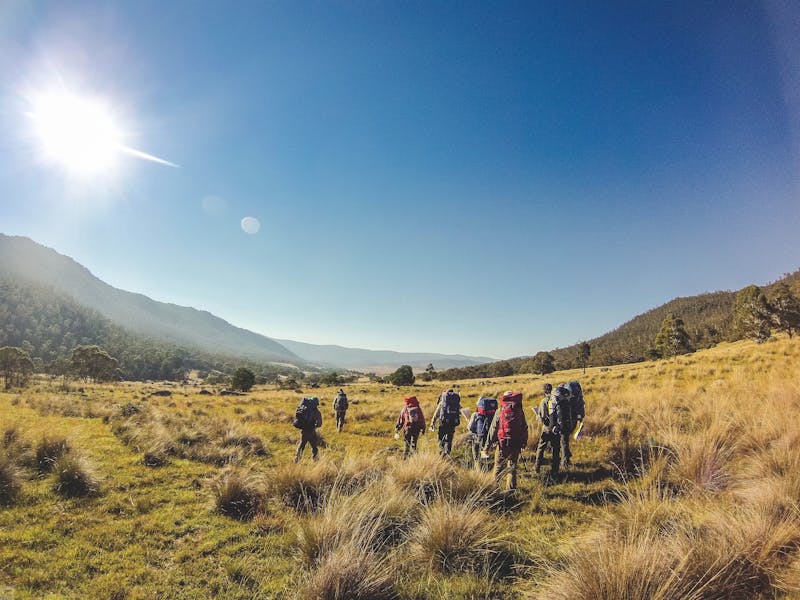 Hiking with Outward Bound Australia