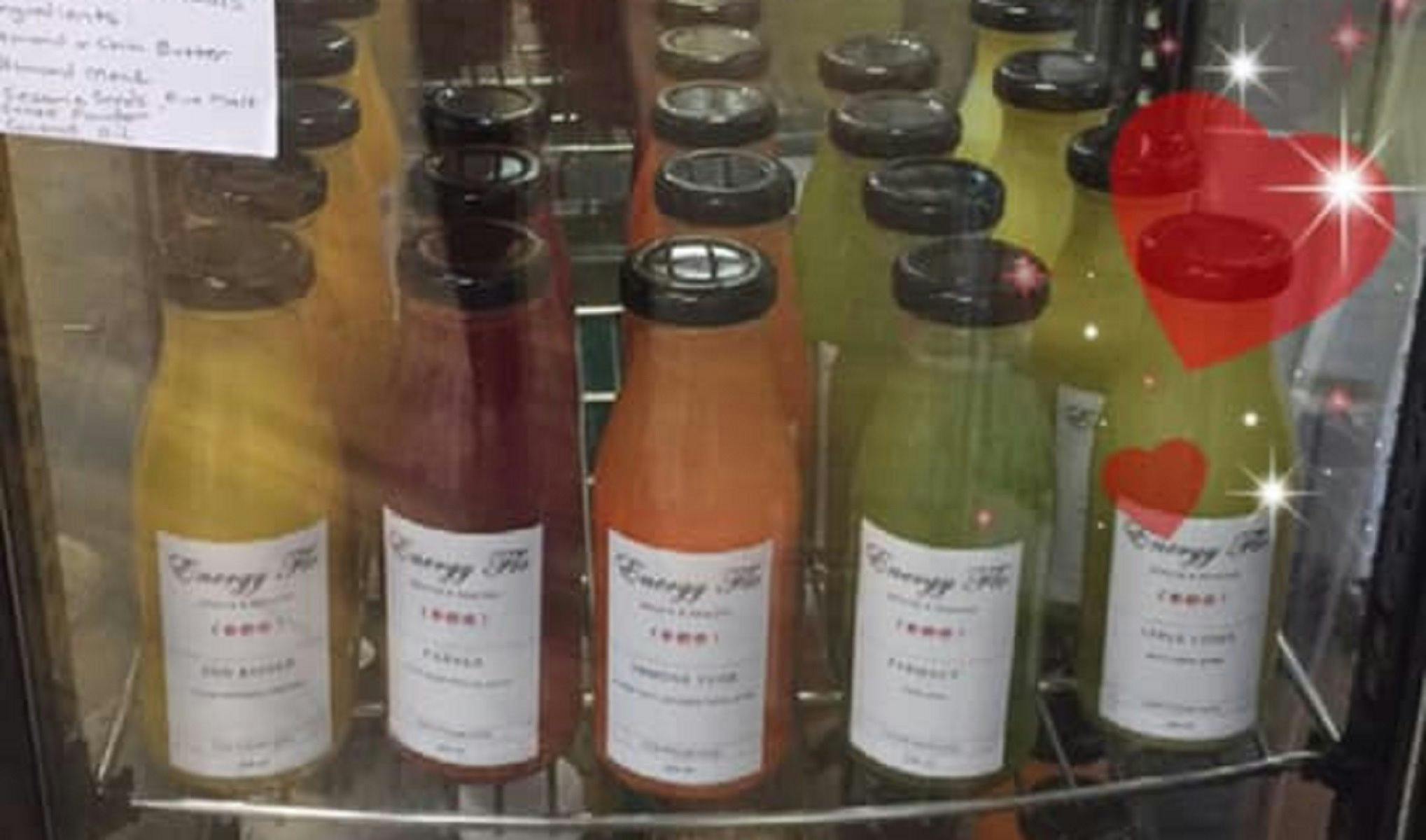 we have Energy Flo Cold Press Juices available